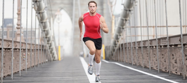 man-running-in-compression-stockings