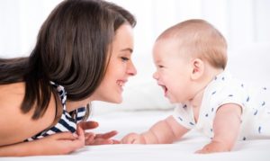 Mother-and-Baby-Smiling