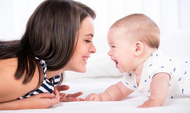 Mother-and-Baby-Smiling